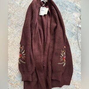 Flower cardigan